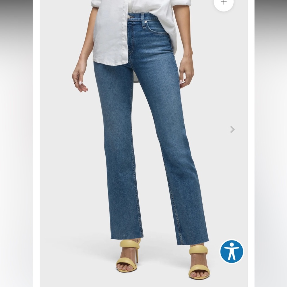 Hudson Remi High-Rise Straight Ankle Jeans